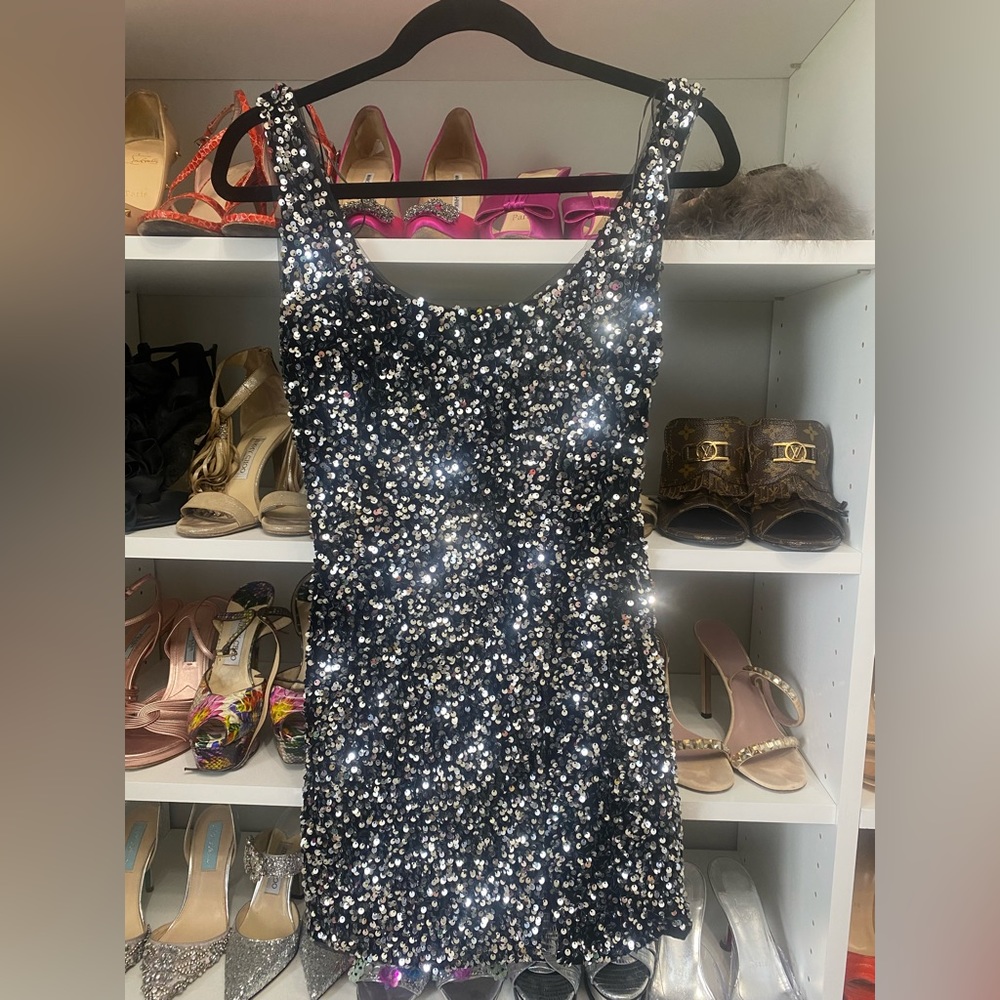 Sequin Mini Dress